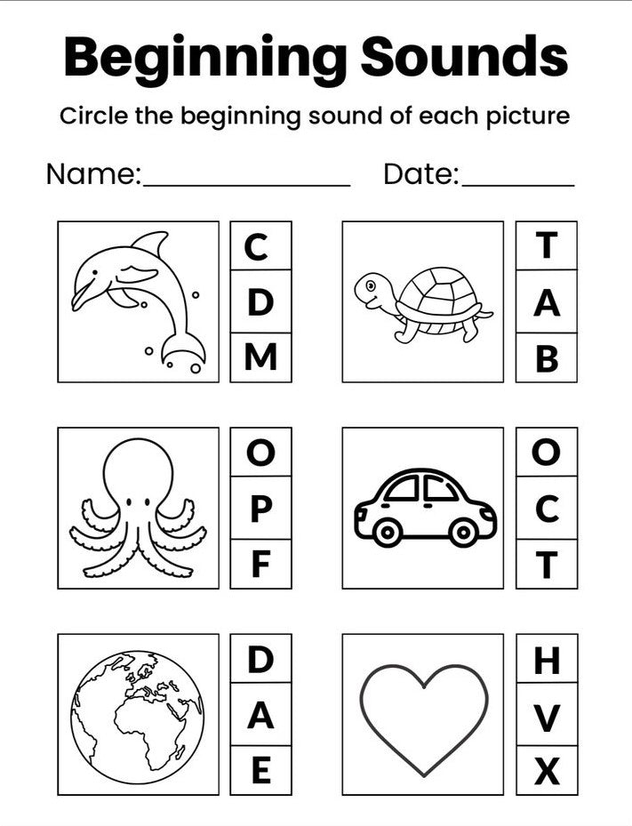 Pre-Kindergarten Bundle of 22 eBook educational developing materials