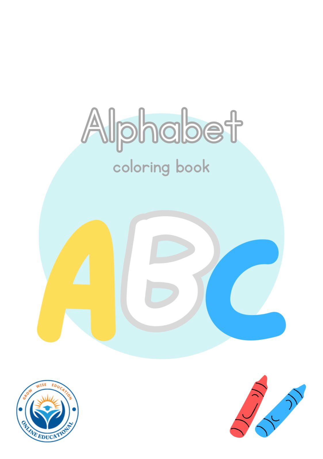 The ALPHABET Coloring book
