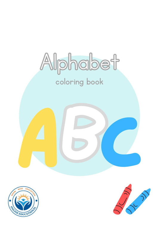 The ALPHABET Coloring book