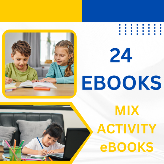 Mix Activity Bundle of  24 eBooks