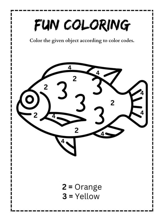 COLORING BY NUMBERS