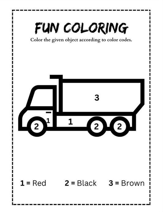 COLORING BY NUMBERS